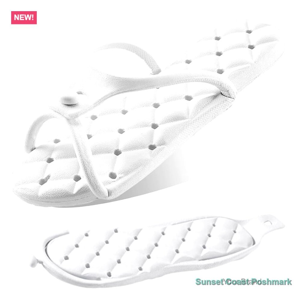 Foldable Travel Shower Shoes Non Slip Quick Dry Sandals